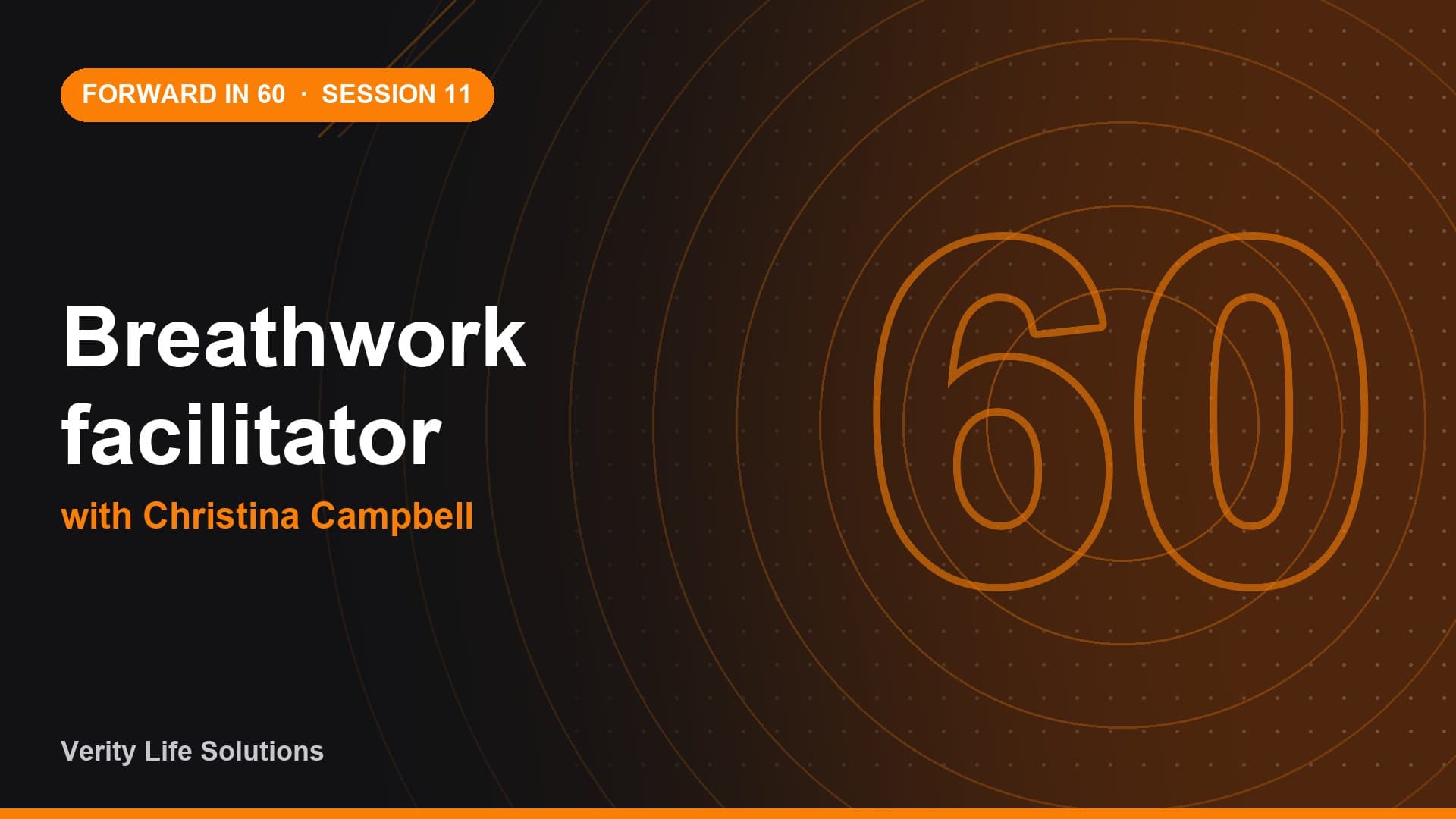 Session #11 - JN5/26 - Breathwork facilitator - Christina Campbell