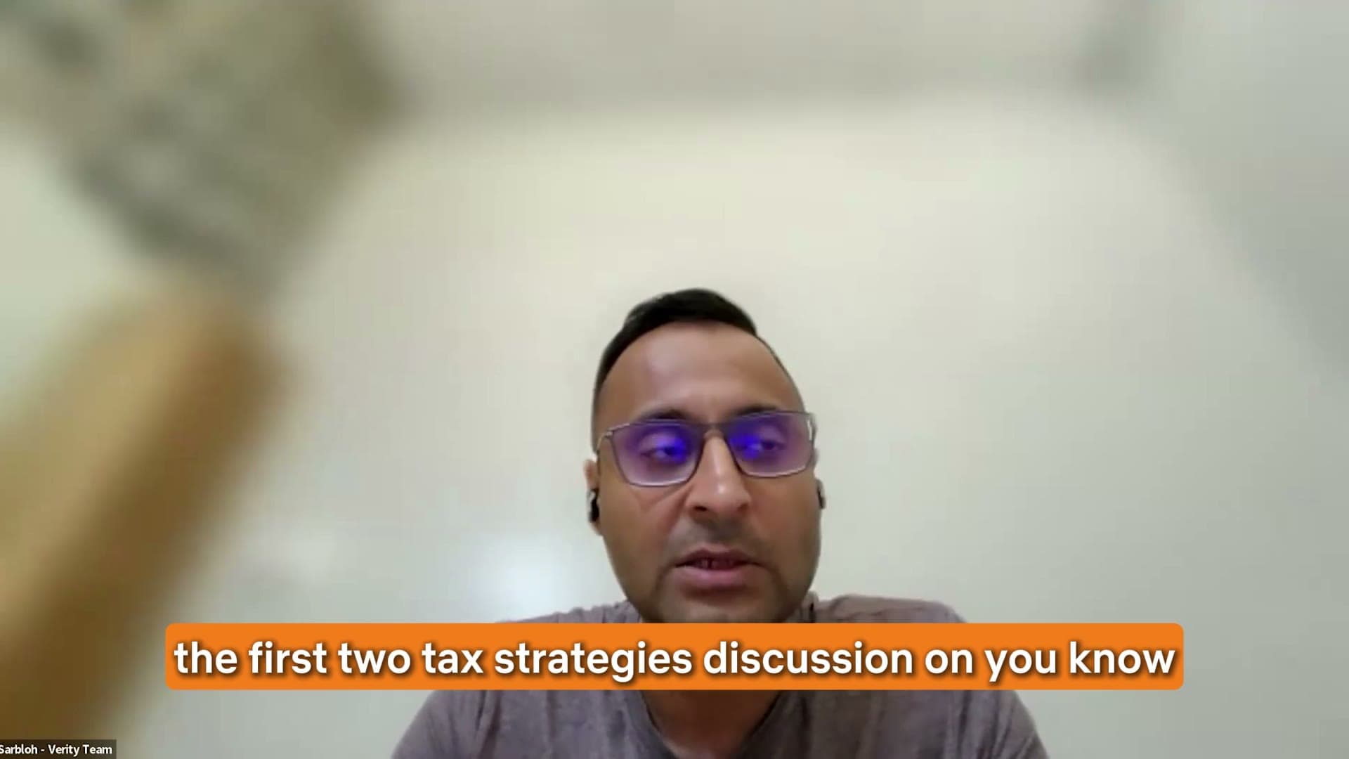 Session #14- JL17/26 - Simple Tax Strategies / A Creative Strategy for Funding Your PUA
