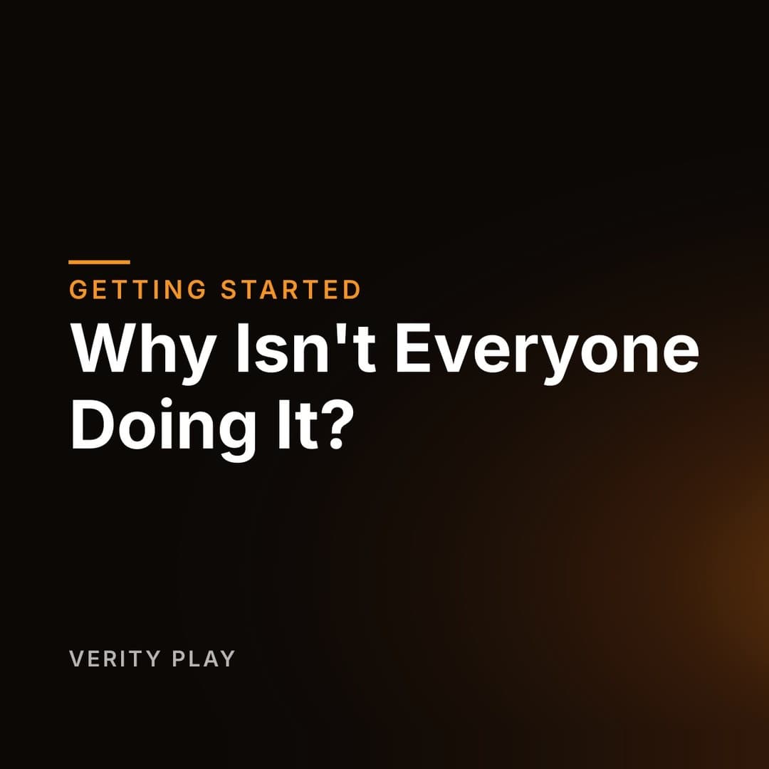 Why Isn't Everyone Doing It?